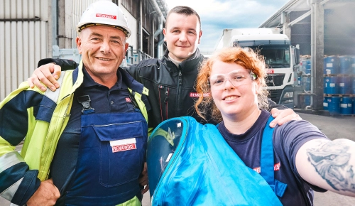 Mitarbeiterinnen und Mitarbeiter im REMONDIS-Verbund
